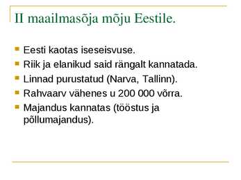 Eesti II maailmasõja ajal #10