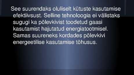 Energia tootmismeetodid-Bioloogia-Eesti #17