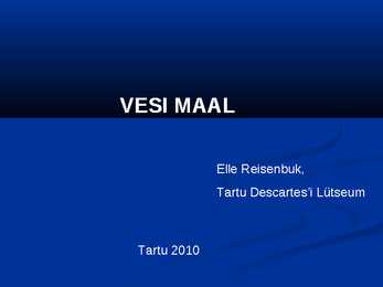 Vesi Maal