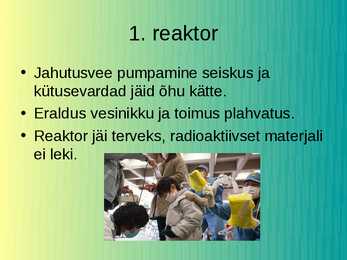Fukushima tuumajaam Jaapanis #4