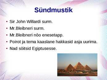 Egiptuse hauakambri saladus #5