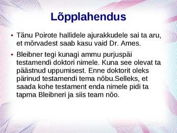 Egiptuse hauakambri saladus #6