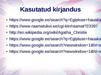Egiptuse hauakambri saladus #8