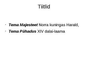 Suur ja väike algustäht #7