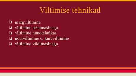 Viltimine #10