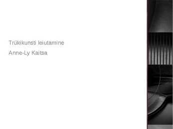 Trükikunsti leiutamine