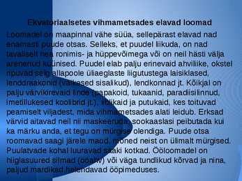 Mille poolest erineb poolkõrbe ja kõrbe loodusvöönd Eesti loodusvööndist #11