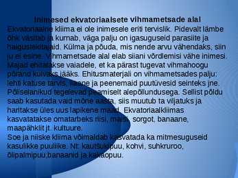 Mille poolest erineb poolkõrbe ja kõrbe loodusvöönd Eesti loodusvööndist #13