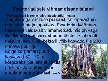 Mille poolest erineb poolkõrbe ja kõrbe loodusvöönd Eesti loodusvööndist #7