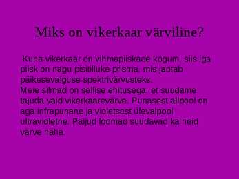 Vikerkaar #5
