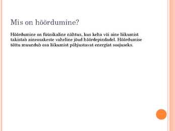 Hõõrdumine #2