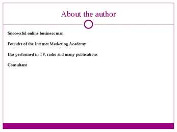 Internet marketing #2