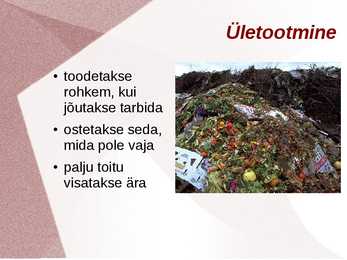 Maailma toiduprobleemid #11