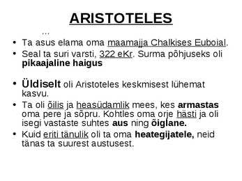 Aristoteles #6