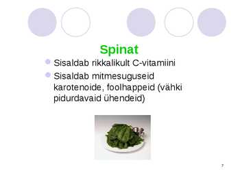 Köögiviljad #7