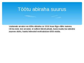 Töötus Eestis #4