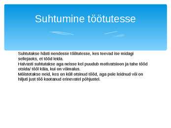 Töötus Eestis #7