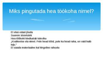 Töötus Eestis #9