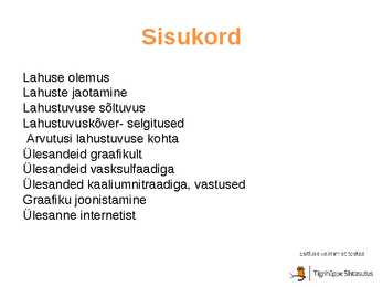 Lahus-lahustuvus-lahustuvuskõver #2