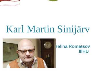 Karl Martin Sinijärv