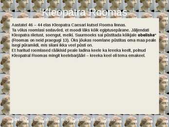 Antonius ja Kleopatra #16