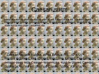 Antonius ja Kleopatra #17