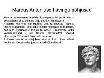 Antonius ja Kleopatra #26