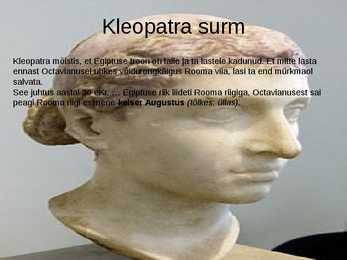 Antonius ja Kleopatra #28