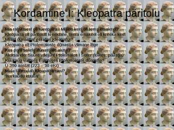 Antonius ja Kleopatra #32