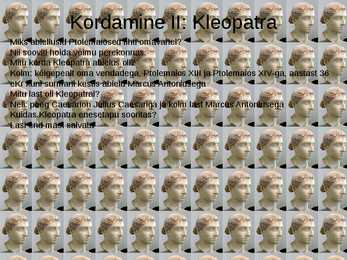 Antonius ja Kleopatra #34