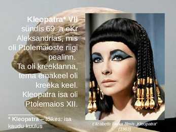 Antonius ja Kleopatra #6