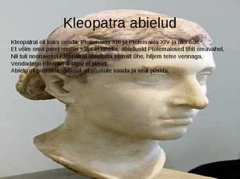 Antonius ja Kleopatra #7