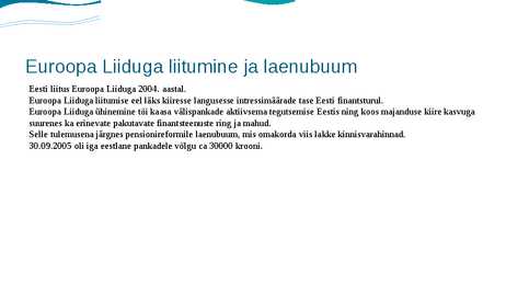Eesti pangandussektori areng aastatel 1993-2012 #11