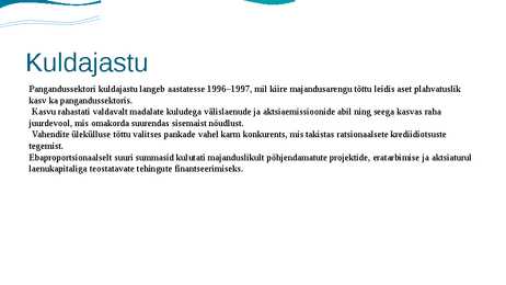 Eesti pangandussektori areng aastatel 1993-2012 #4
