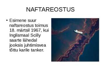 NAFTAREOSTUS TAGAJÄRJED JA NENDE LIKVIDEERIMINE #3