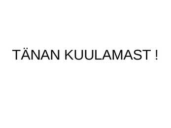 NAFTAREOSTUS TAGAJÄRJED JA NENDE LIKVIDEERIMINE #10