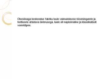 Heiti Talvik #6