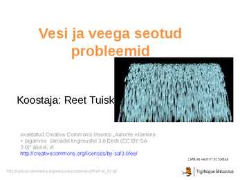 Vesi ja veega seotud probleemid