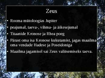 Olümpose Jumalad #11