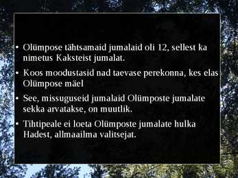 Olümpose Jumalad #9