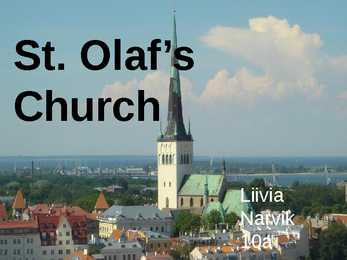 Oleviste kiriku esitlus