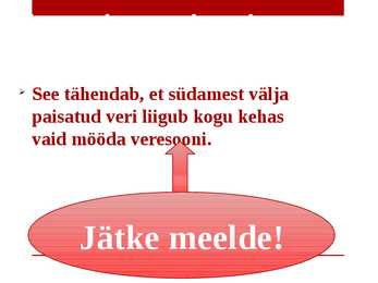 Veresooned ja vereringe #2