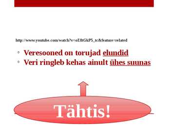Veresooned ja vereringe #4