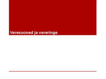 Veresooned ja vereringe
