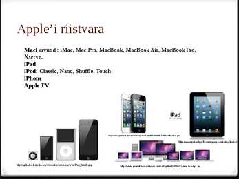 Apple Powerpoint esitlus #7