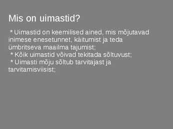 UIMASTID #2