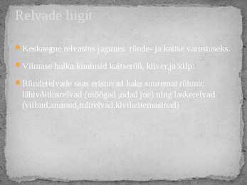 Relvastus ja sõjaline kultuur #6
