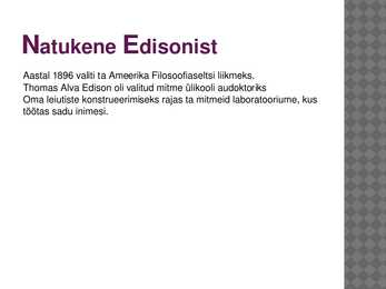 Thomas Alva Edison #9