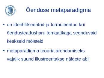 Õendusteaduse kesksed mõisted ja nendevahelised seosed #4