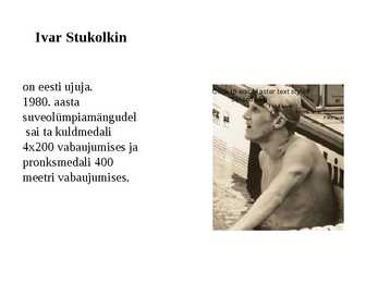 Eesti olümpiavõitjad #16